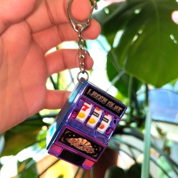 Accessories - Mini Purple Machine Keychain Functional